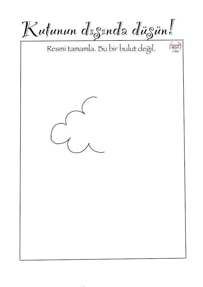 YARATICI DÜŞÜNME ETKİNLİĞİ