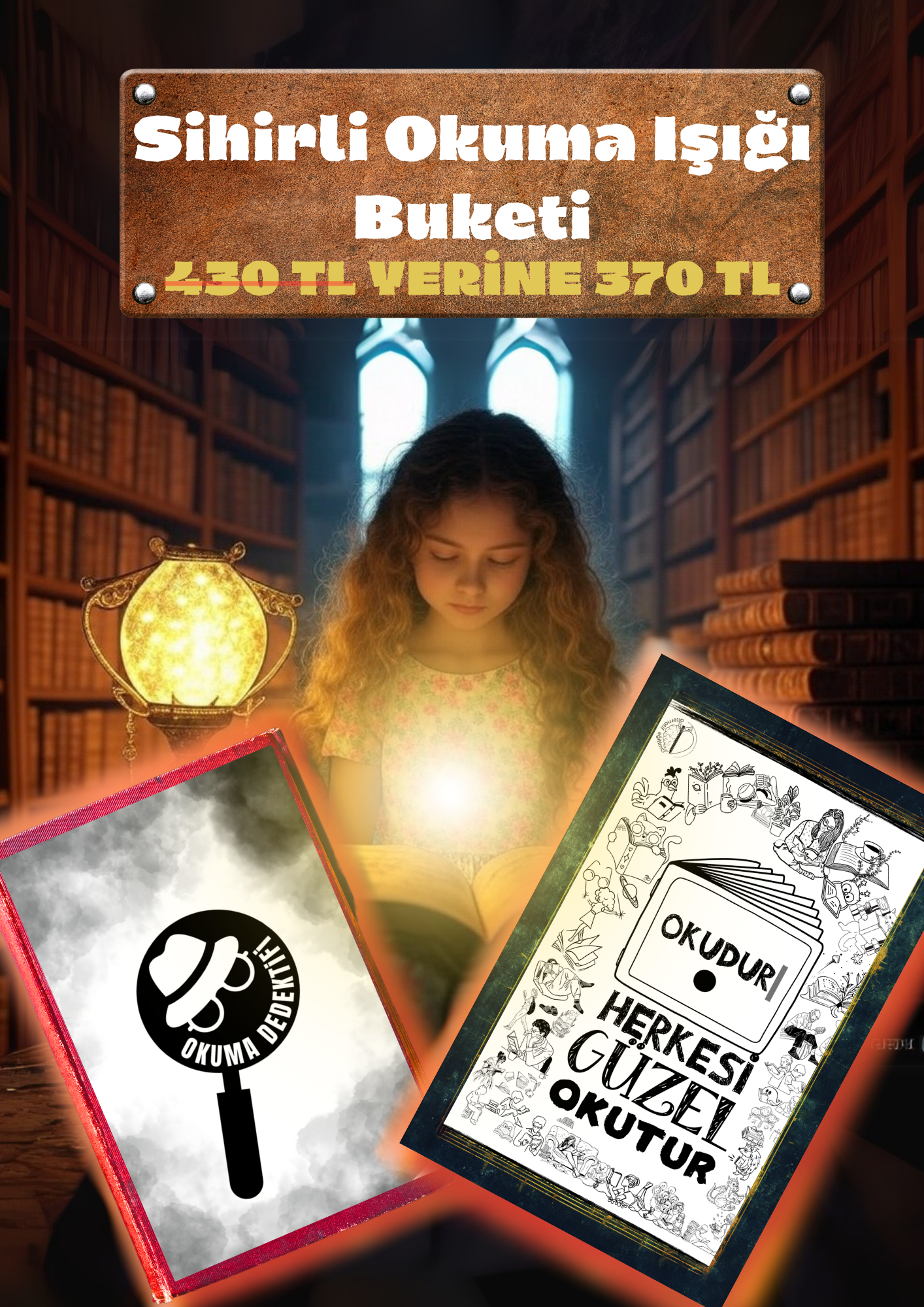 SİHİRLİ OKUMA IŞIĞI BUKETİ