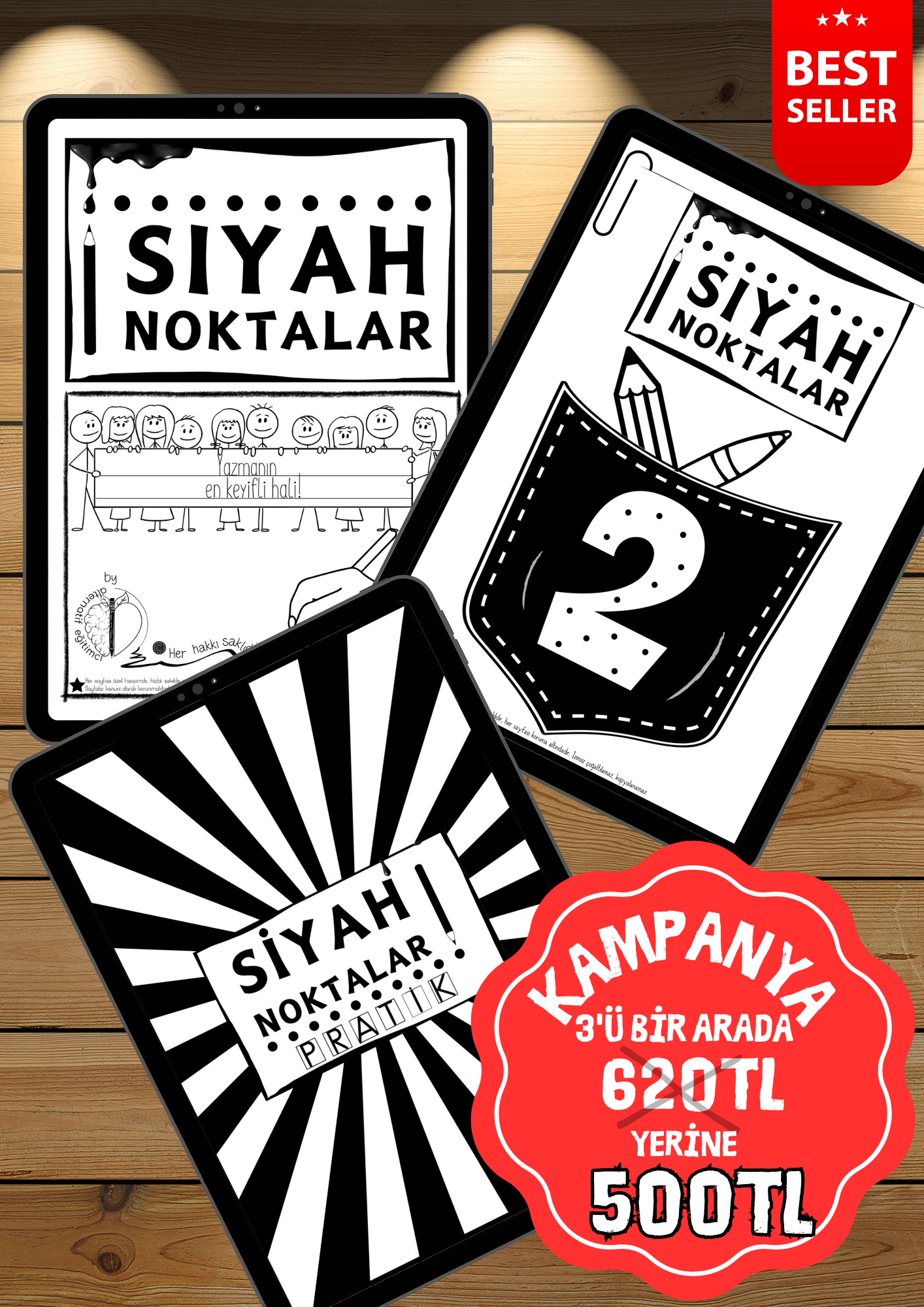 SİYAH NOKTALAR BUKETİ