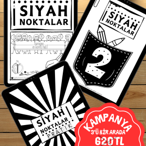 SİYAH NOKTALAR BUKETİ