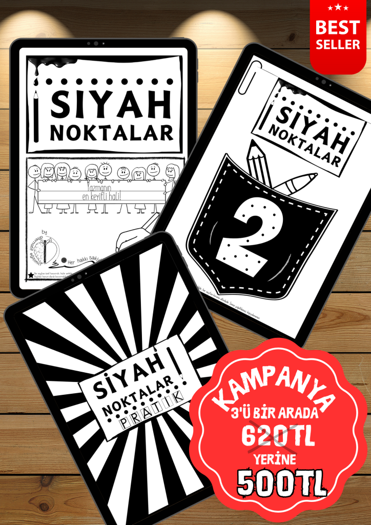 SİYAH NOKTALAR BUKETİ
